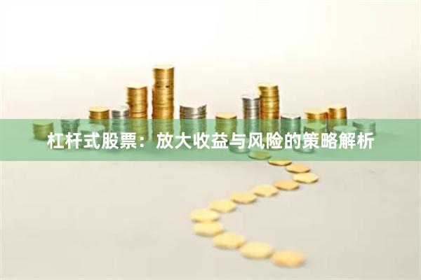 杠杆式股票：放大收益与风险的策略解析